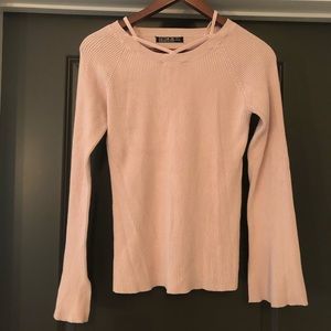 Cotton On Womens Sweater Size L Light Pink